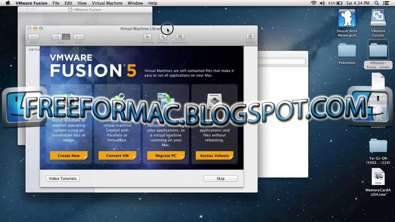 mac vmware fusion